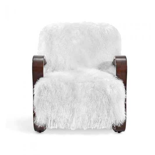 Milan Lounge Chair - White By Interlude Home | Lounge Chairs | Modishstore