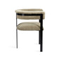 Darcy Dining Chair - Black/ Fawn By Interlude Home | Dining Chairs | Modishstore - 4