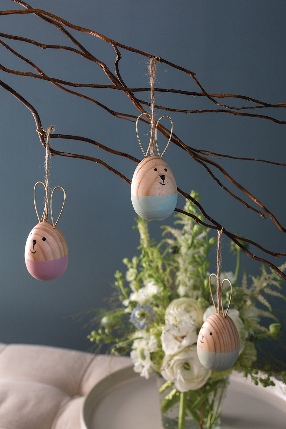 Buddy Bunny Hanger Set of 8 By Accent Decor | Ornaments | Modishstore - 5