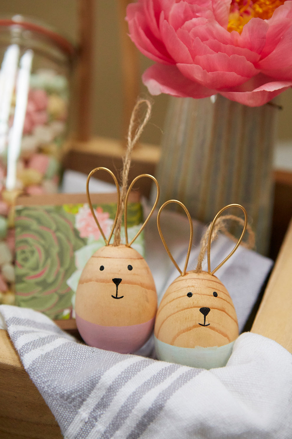 Buddy Bunny Hanger Set of 8 By Accent Decor | Ornaments | Modishstore - 8