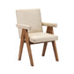 Julian Arm Chair - Cream By Interlude Home | Armchairs | Modishstore - 4