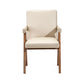 Julian Arm Chair - Cream By Interlude Home | Armchairs | Modishstore