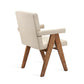 Julian Arm Chair - Cream By Interlude Home | Armchairs | Modishstore - 2