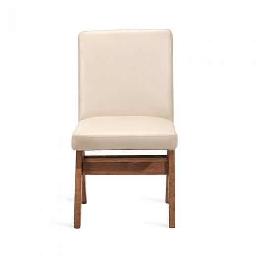 Julian Chair - Cream By Interlude Home | Dining Chairs | Modishstore