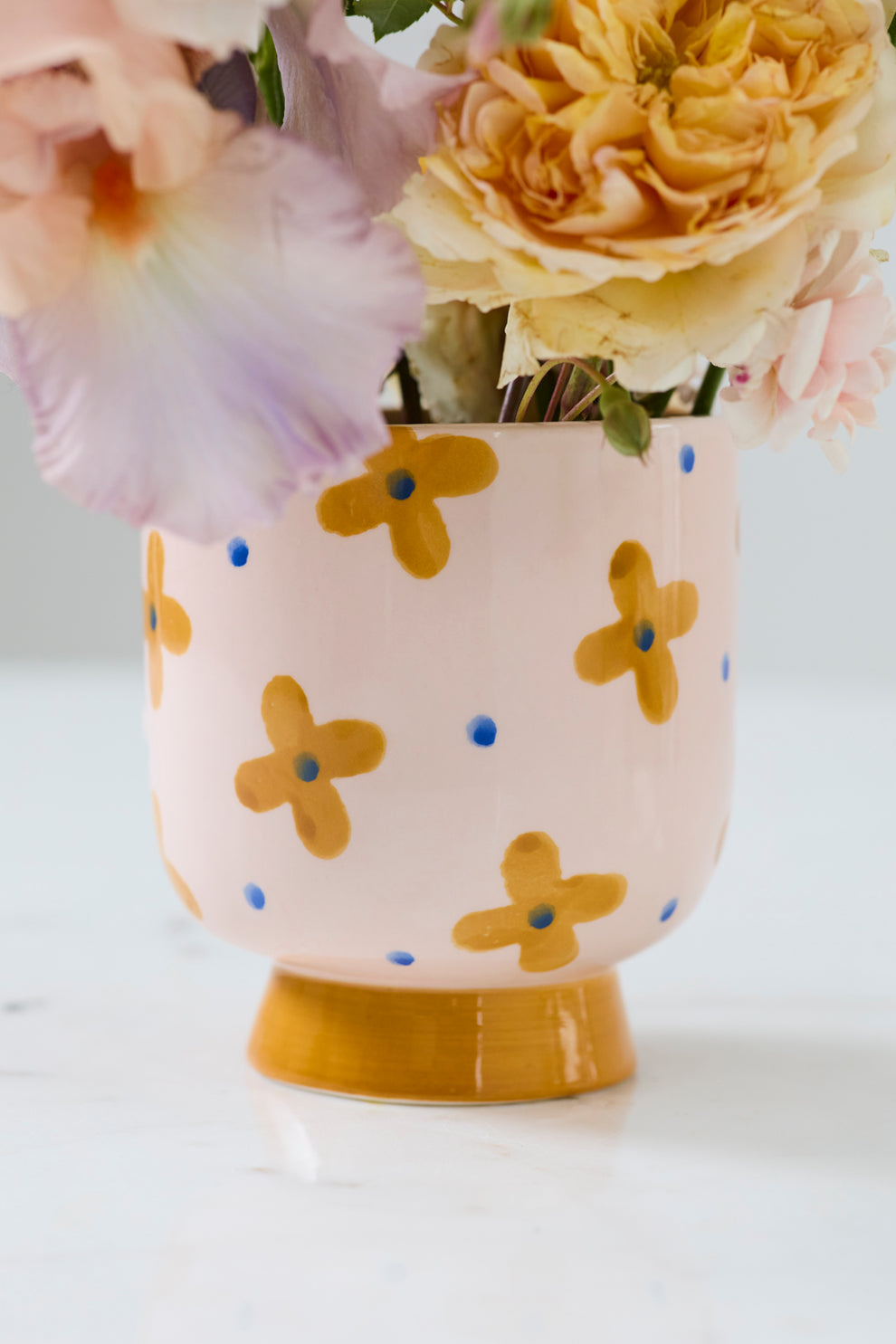 Momsy Pot Set of 4 By Accent Decor | Planters, Troughs & Cachepots | Modishstore - 6