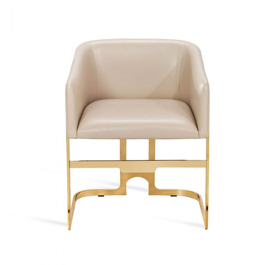 Banks Chair - Cream By Interlude Home | Armchairs | Modishstore