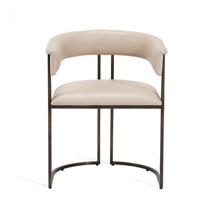 Emerson Chair - Cream By Interlude Home | Armchairs | Modishstore