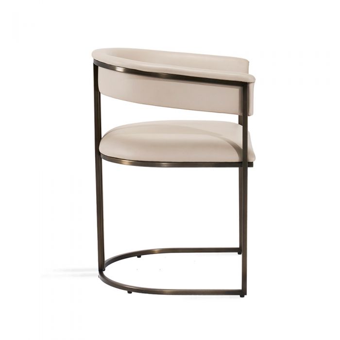 Emerson Chair - Cream By Interlude Home | Armchairs | Modishstore - 7