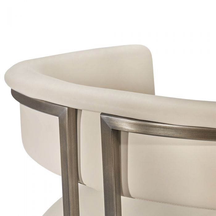 Emerson Chair - Cream By Interlude Home | Armchairs | Modishstore - 6