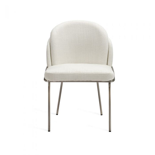 Elena Chair - Oyster By Interlude Home | Dining Chairs | Modishstore