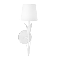River Reed Sconce Single (White) By Regina Andrew