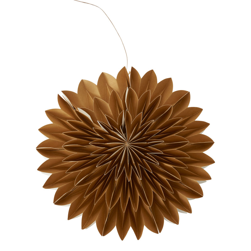 Fanfare Layered Paper Fan Set of 2 By Accent Decor | Decor | Modishstore - 2
