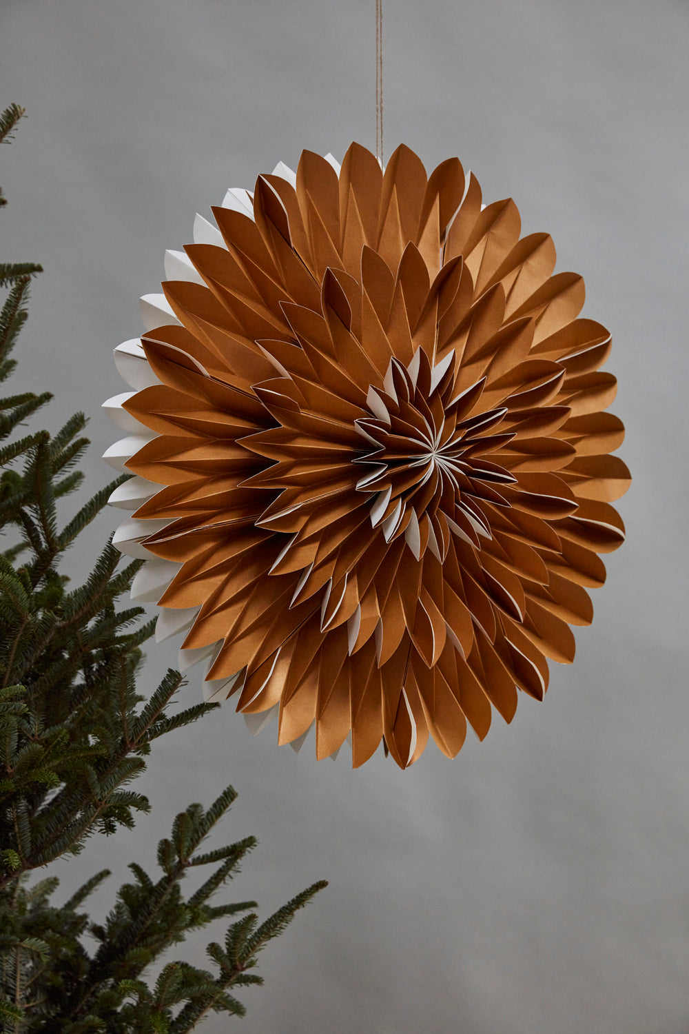 Fanfare Layered Paper Fan Set of 2 By Accent Decor | Decor | Modishstore - 7