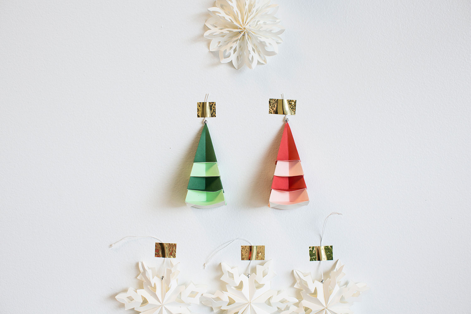 Origami Ornament Set of 8 By Accent Decor | Ornaments | Modishstore - 5