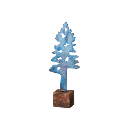 Indigo Night Tree Set of 8 By Accent Decor | Decor | Modishstore - 2