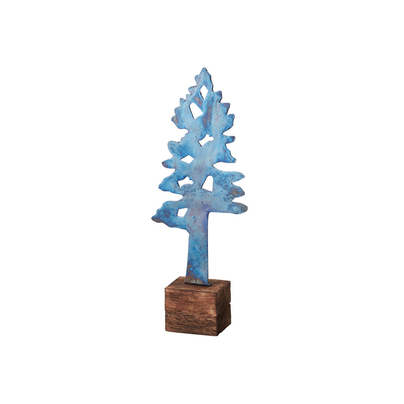 Indigo Night Tree Set of 8 By Accent Decor | Decor | Modishstore - 2