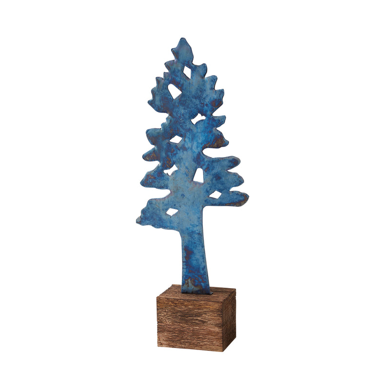 Indigo Night Tree Set of 8 By Accent Decor | Decor | Modishstore - 7