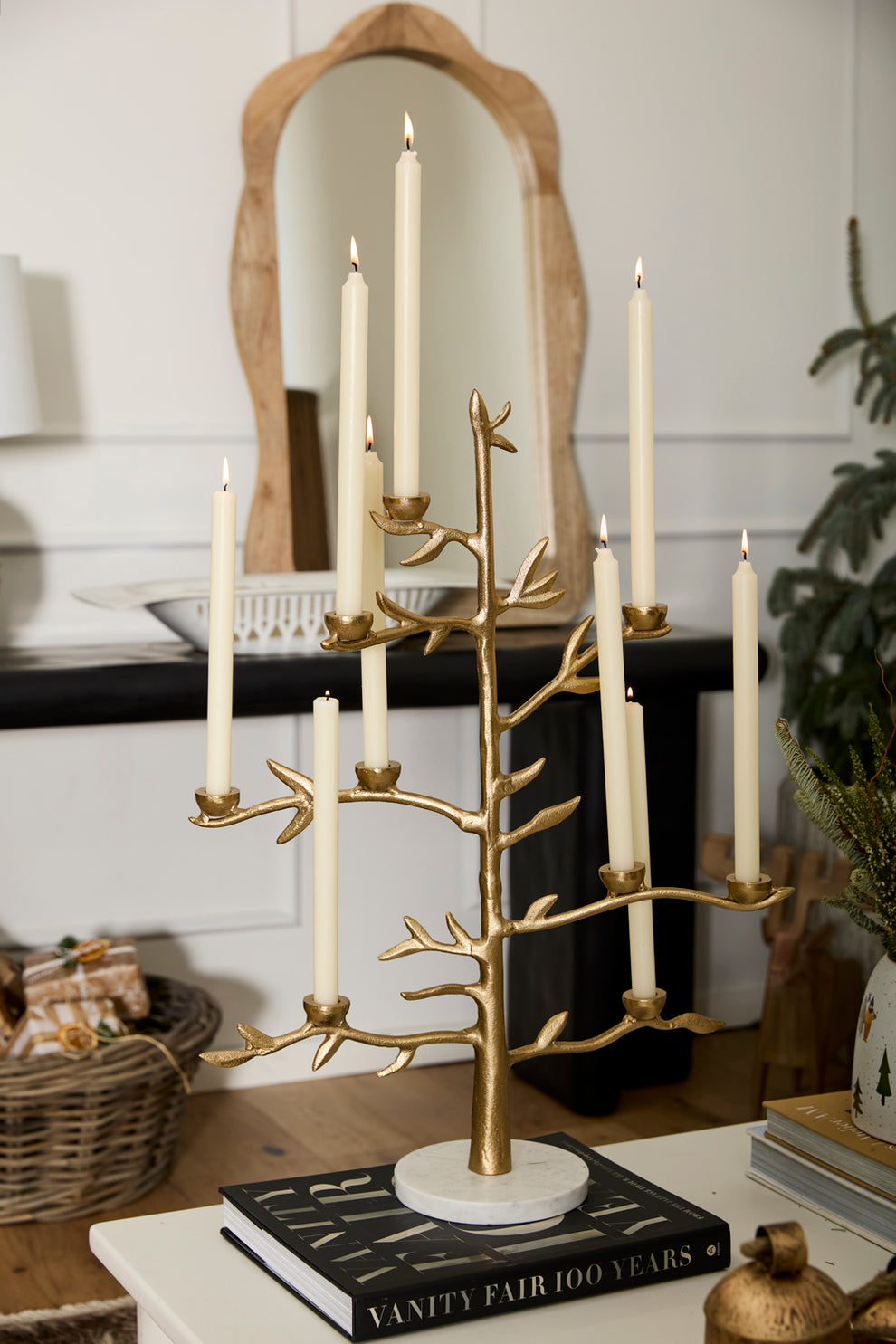 Effervescent Tree Candelabra By Accent Decor | Planters, Troughs & Cachepots | Modishstore - 4