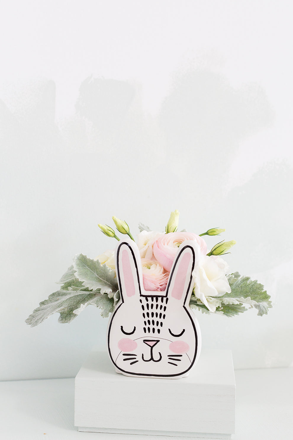 Bashful Bunny Pot Set of 8 By Accent Decor | Planters, Troughs & Cachepots | Modishstore - 7