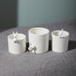 Peeking Bunny Pots Set of 6 By Accent Decor | Planters, Troughs & Cachepots | Modishstore - 4