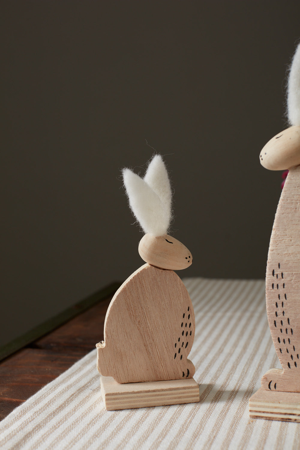 Fuz Bunny Figurine Set of 8 By Accent Decor | Figurines | Modishstore - 5