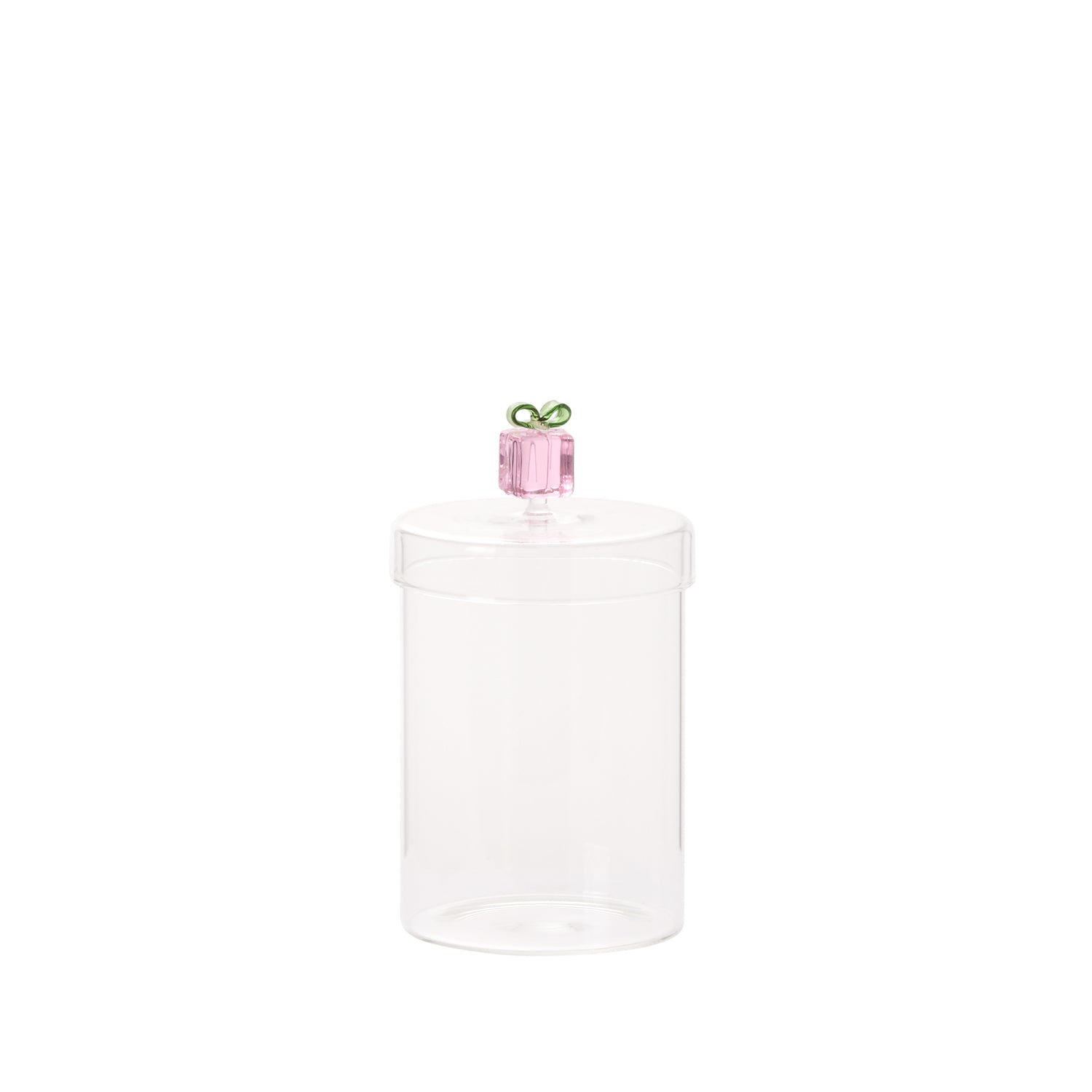 Gifty Glass Canister Set of 2 By Accent Decor | Planters, Troughs & Cachepots | Modishstore - 2