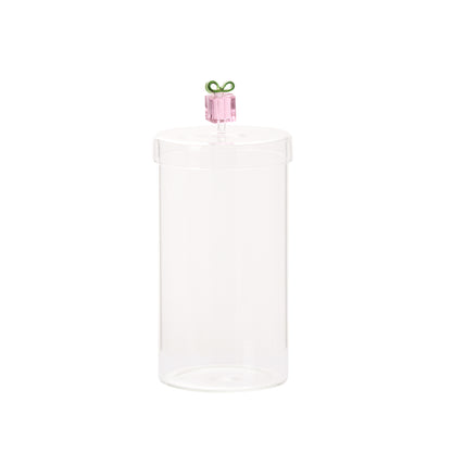 Gifty Glass Canister Set of 2 By Accent Decor | Planters, Troughs & Cachepots | Modishstore - 8