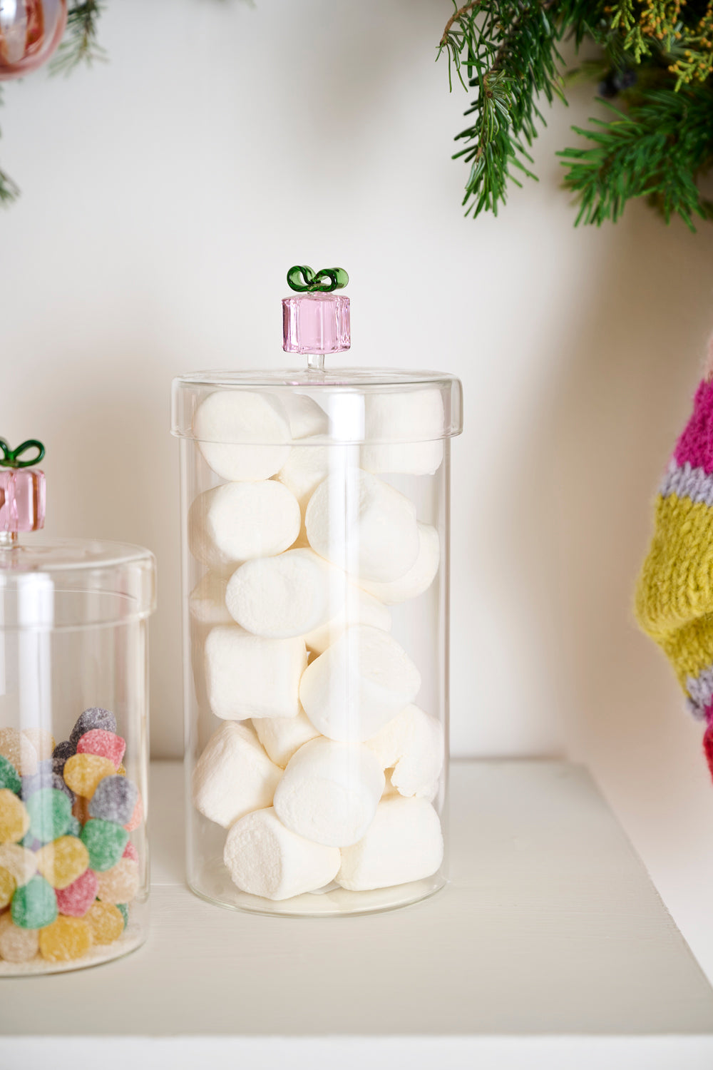 Gifty Glass Canister Set of 2 By Accent Decor | Planters, Troughs & Cachepots | Modishstore - 10