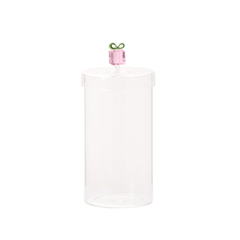 Gifty Glass Canister Set of 2 By Accent Decor | Planters, Troughs & Cachepots | Modishstore - 8
