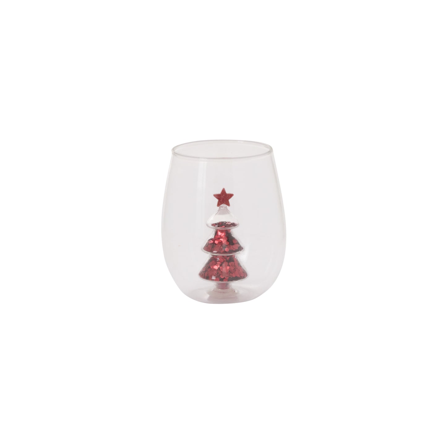 Glitter Tree Drinkware Set of 4 By Accent Decor | Planters, Troughs & Cachepots | Modishstore - 2