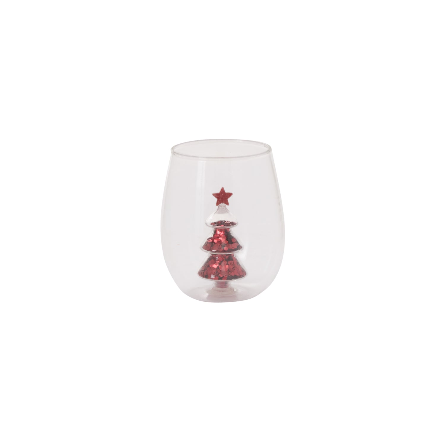 Glitter Tree Drinkware Set of 4 By Accent Decor | Planters, Troughs & Cachepots | Modishstore - 2