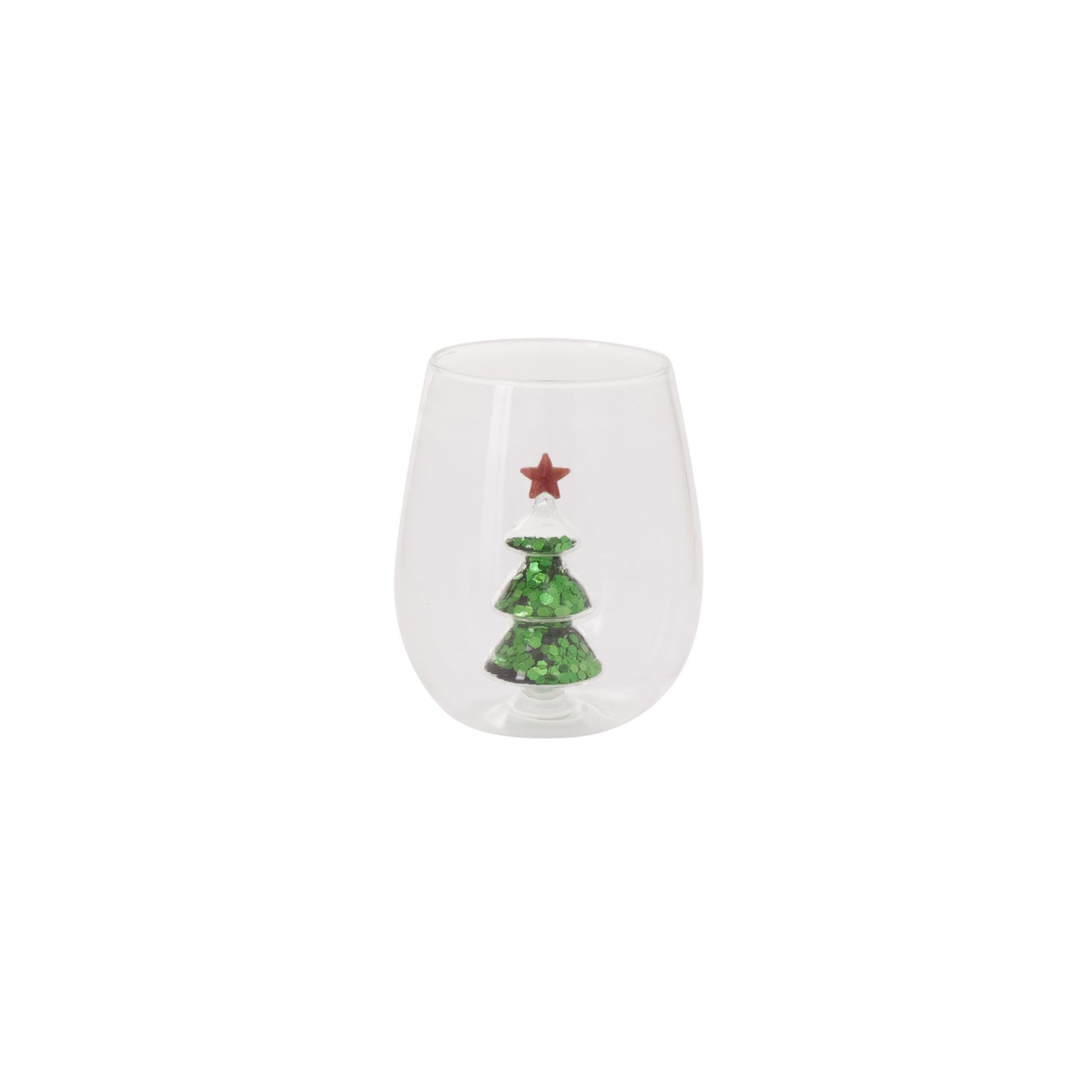 Glitter Tree Drinkware Set of 4 By Accent Decor | Planters, Troughs & Cachepots | Modishstore - 9