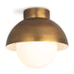 Montreux Flush Mount (Natural Brass) By Regina Andrew | Ceiling Lamps | Modishstore