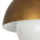 Montreux Flush Mount (Natural Brass) By Regina Andrew | Ceiling Lamps | Modishstore - 4