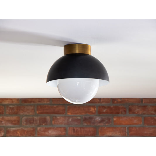 Montreux Flush Mount (Oil Rubbed Bronze and Natural Brass) By Regina Andrew | Ceiling Lamps | Modishstore