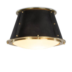French Maid Flush Mount (Blackened Brass & Natural Brass) By Regina Andrew