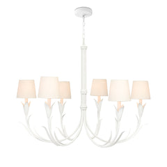 River Reed Chandelier Small (White) By Regina Andrew