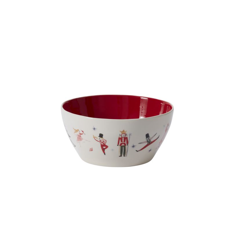 Nutcracker Ballet Bowl 10" x  4.75" By Accent Decor | Decorative Bowls | Modishstore - 2