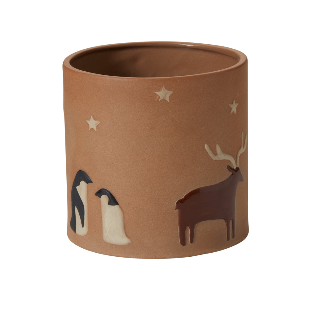 Antarctica Pot Set of 2 By Accent Decor | Planters, Troughs & Cachepots | Modishstore - 2