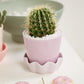 Springvale Pot with Saucer Set of 4 By Accent Decor | Stands | Modishstore - 13