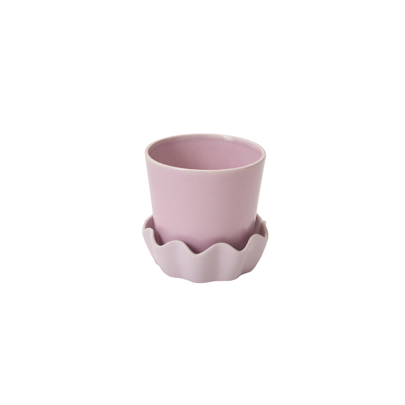 Springvale Pot with Saucer Set of 4 By Accent Decor | Stands | Modishstore - 10