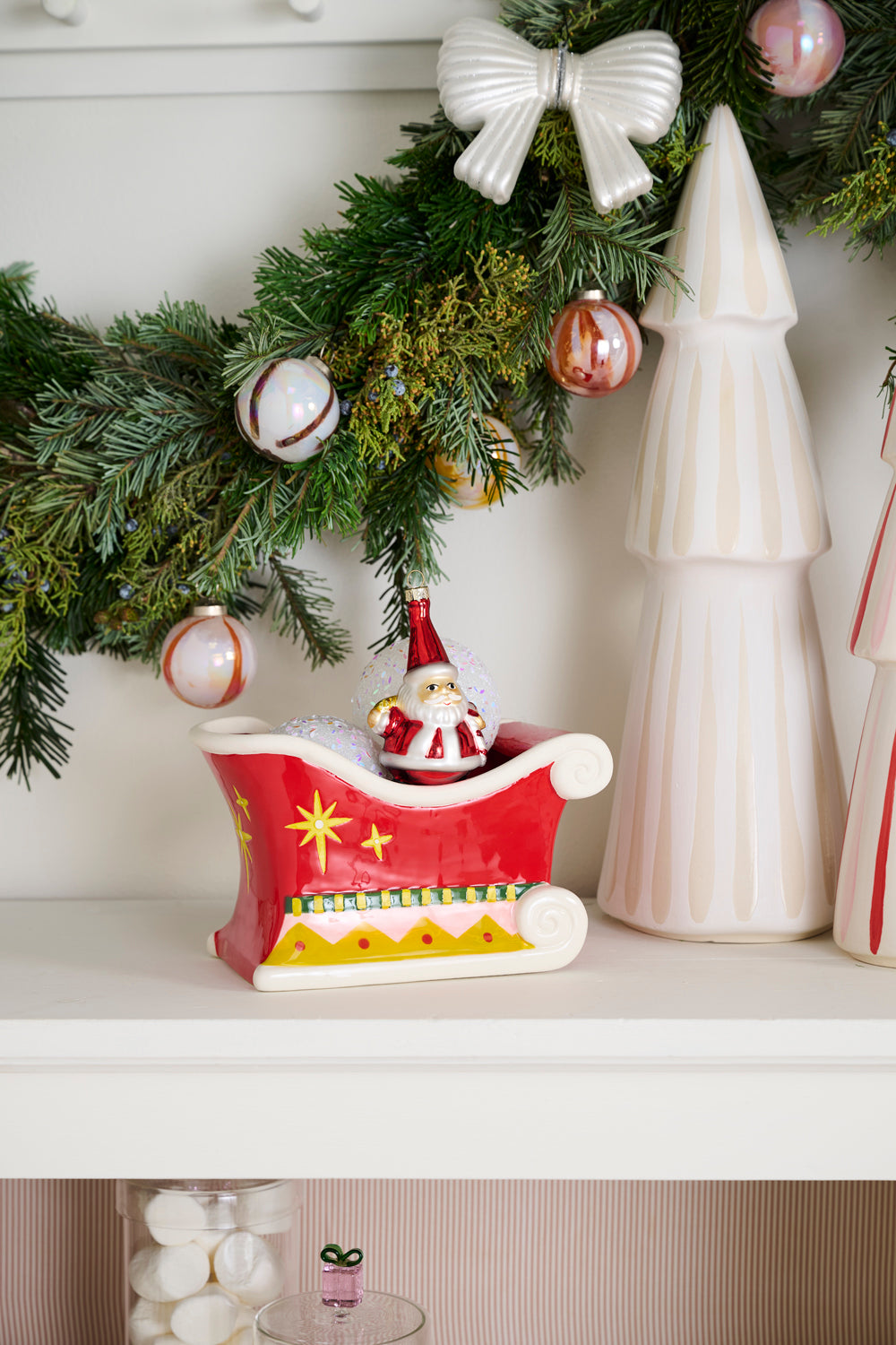 Sleigh Planter Set of 2 By Accent Decor | Planters, Troughs & Cachepots | Modishstore - 7