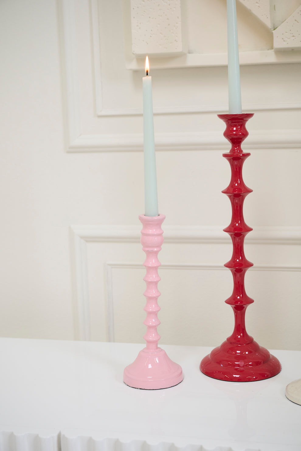 Candy Coated Candleholder Set of 2 By Accent Decor | Candle Holders | Modishstore - 10