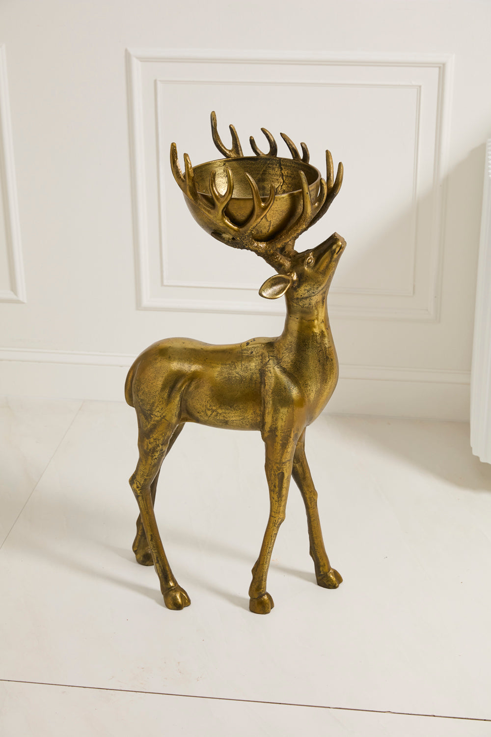 Standing Deer Bowl By Accent Decor | Decorative Bowls | Modishstore - 7