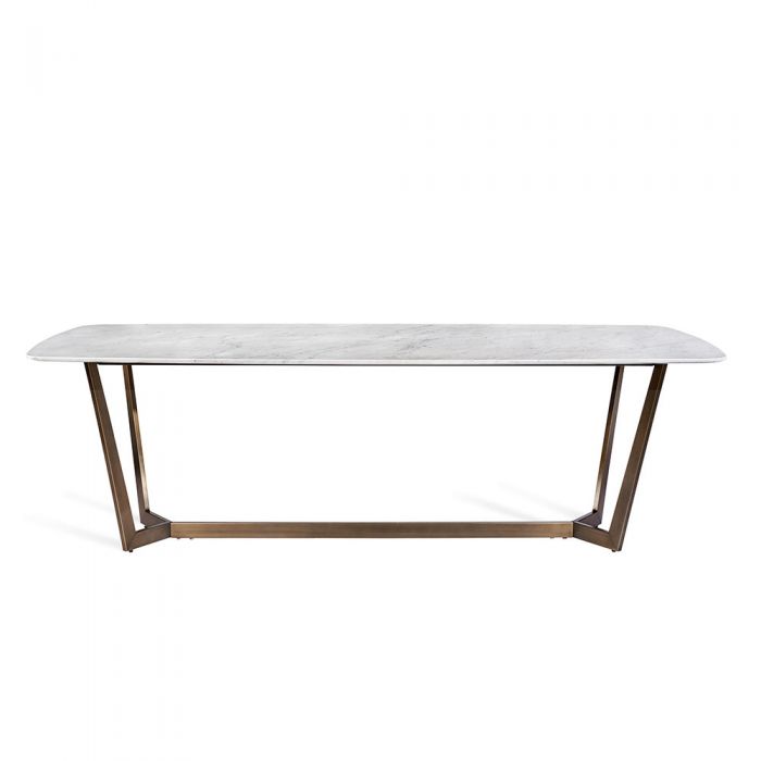 Lowell Dining Table - Carrara By Interlude Home | Dining Tables | Modishstore