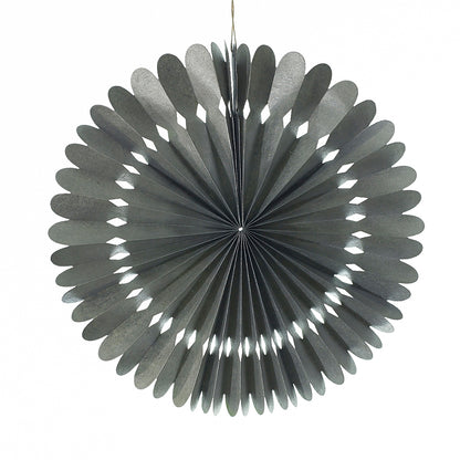 Rosetta Paper Fan Set of 8 By Accent Decor | Planters, Troughs & Cachepots | Modishstore - 8