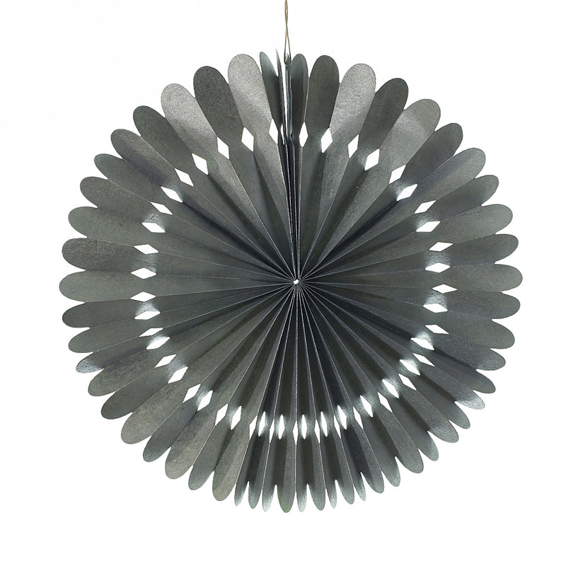 Rosetta Paper Fan Set of 8 By Accent Decor | Planters, Troughs & Cachepots | Modishstore - 8