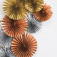 Rosetta Paper Fan Set of 8 By Accent Decor | Planters, Troughs & Cachepots | Modishstore - 10