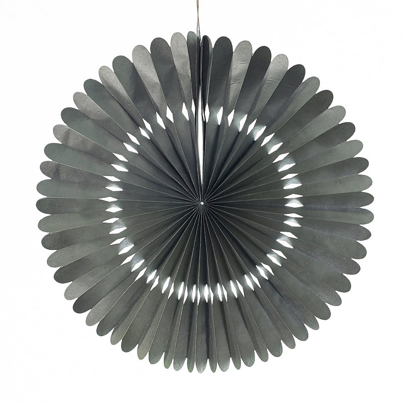 Rosetta Paper Fan Set of 8 By Accent Decor | Planters, Troughs & Cachepots | Modishstore - 12