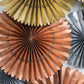 Rosetta Paper Fan Set of 8 By Accent Decor | Planters, Troughs & Cachepots | Modishstore - 15